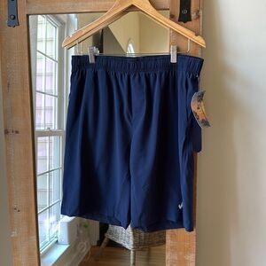 NWT Willy California Navy Performance Shorts Size L